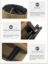 Classy Waterproof Durable Camera Backpack