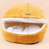 Soft & Cute Hamburger Bed