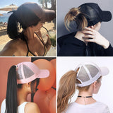 Glitter Ponytail Cap