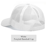 Glitter Ponytail Cap