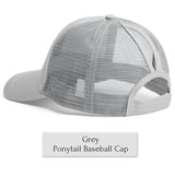 Glitter Ponytail Cap