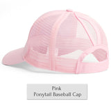 Glitter Ponytail Cap