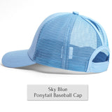 Glitter Ponytail Cap