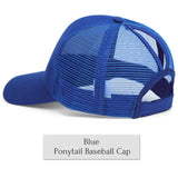Glitter Ponytail Cap