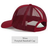 Glitter Ponytail Cap