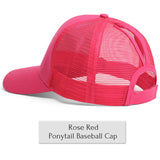 Glitter Ponytail Cap
