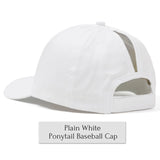 Glitter Ponytail Cap