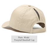 Glitter Ponytail Cap
